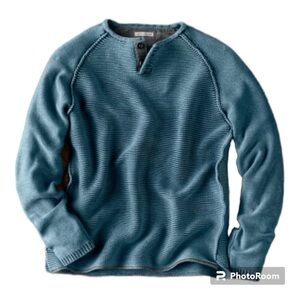 Carbon2Cobalt Men's Waterman Sweater | Blue | XXL